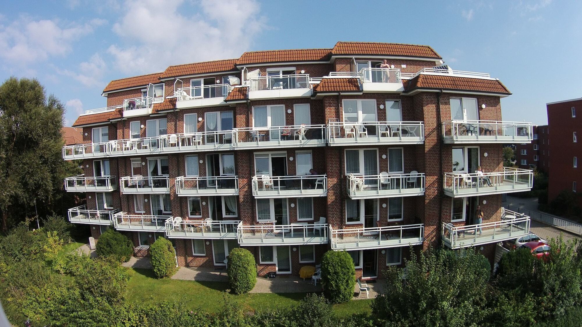 Residenz Albatros Apartment Cuxhaven Exterior foto